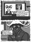  chief_bogo clothing comic dialogue disney female luraiokun male television uniform zootopia 