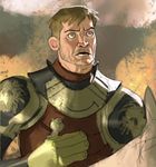  absurdres armor blonde_hair facial_hair game_of_thrones highres jaime_lannister prosthetic_hand ramonn90 