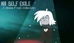  &lt;/3 cloak clothed clothing english_text hair hi_res human light_ray male mammal sad shane_frost simple_background snow solo text 