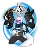  alopex anthro arctic_fox canine clothed clothing fox fur hi_res male mammal shellsweet silver_(alopex) simple_background teenage_mutant_ninja_turtles white_fur yellow_eyes 