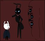  147_(nobody147) ant antennae anthro arthropod clothing eyewear fan_character glasses hollow_knight insect jukaro nobanty protagonist_(hollow_knight) simple_background suit 