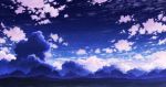  aoha_(twintail) blue_sky cloud cloudy_sky commentary_request highres mountainous_horizon no_humans original outdoors scenery sky 