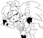  blush chipmunk clothed clothing erect_nipples erection from_behind_(disambiguation) hearlesssoul hedgehog mammal nipples penetration rodent sally_acorn sex sonic_(series) sonic_the_hedgehog standing sweat vaginal vaginal_penetration 