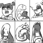  comic digital_media_(artwork) female human katie mammal oral_vore reptile scalie total_drama_island vore 