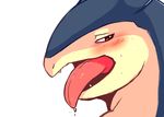  ambiguous_gender blue_fur blush drooling fur looking_pleasured nintendo pok&eacute;mon red_eyes saliva sweat tongue tongue_out typhlosion video_games zackary911 