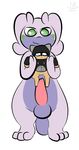  1-upclock cindy_(cindyquilava) clothing female goodra male male/female nintendo pok&eacute;mon quilava size_difference video_games 