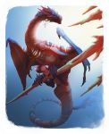  claws dragon erection male penis scalie stygimoloch_(artist) unusual_penis wings wyvern 