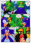  comic dreamcastzx1 female handjob hedgehog male mammal penis raianonzika sex sonic_(series) sonic_the_hedgehog teasing zeena zeena_the_zeti zeti 