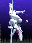  3d_(artwork) animatronic canine dancing digital_media_(artwork) female five_nights_at_freddy&#039;s five_nights_at_freddy&#039;s_2 fox idsaybucketsofart machine mammal mangle_(fnaf) pole pole_dancing robot video_games 