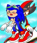  2006 anal clothing cum eyewear footwear gloves goggles male male/male shadow_the_hedgehog shoes sonic_(series) sonic_the_hedgehog zjg 