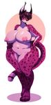  big_breasts big_thighs breasts caracal cheetah faith feline female hybrid lactating mammal riendonut slightly_chubby smile voluptuous wide_hips 