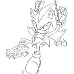  2007 balls blush imprisoned male monochrome penis shadow_the_hedgehog solo sonic_(series) sweat tagme unknown_artist 