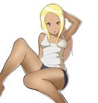  1girl blonde_hair character_request gravity_daze red_eyes solo tagme 