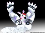  3d_(artwork) animatronic canine digital_media_(artwork) female five_nights_at_freddy&#039;s five_nights_at_freddy&#039;s_2 fox idsaybucketsofart machine mammal mangle_(fnaf) robot video_games 