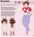  brandon_shepherd canine clothed clothing freakster girly mammal model_sheet 