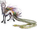  2015 alpha_channel avian bird blue_eyes canine claws feathers feral fur hybrid mammal peafowl simple_background solo tatchit transparent_background white_fur 