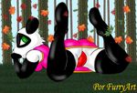  autumn bear camel_toe clothing female kung_fu_panda leaves lying mammal mei_ling panda panties por_furryart running_wild spread_legs spreading tummy_down underwear upskirt video_games 