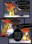  2018 anthro berriiazul canine clothed clothing comic disney fox fur hi_res male mammal nick_wilde zootopia 