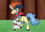  2017 anus blush cervine fellatio female hooves horn keldeo kelpie legendary_pok&eacute;mon male male/female mammal mysterious_mew nintendo oral penis pok&eacute;mon sex shaymin size_difference video_games 