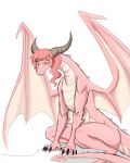 2015 anthro blush dragon female hi_res lightning scalie solo square_enix thatweirdguyjosh transformation video_games 