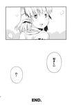  comic fang greyscale highres mizuhashi_parsee monochrome ooide_chousuke pointy_ears scarf skirt touhou translated 