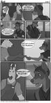  2017 alejandro anthro beverage canine clothed clothing coffee comic conditional_dnp david dialogue digital_drawing_(artwork) digital_media_(artwork) doberman dog dog-bone duo english_text equine fjord fur hair horse i_love_you_two long_hair male male/male mammal patreon text 