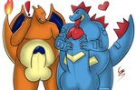  ! &lt;3 aeron_(artist) auto_penis_lick autofellatio balls belly big_balls big_belly big_penis charizard feraligatr huge_balls huge_bulge huge_penis hyper hyper_balls hyper_penis licking male masturbation musclegut nintendo oral overweight overweight_male penis pok&eacute;mon smile tongue tongue_out video_games 