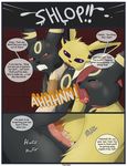  all_fours anal anus comic doggystyle eeveelution forced from_behind_position jolteon male male/male nintendo penis pok&eacute;mon sex tears umbreon video_games watt xxgato yami 