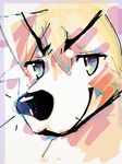  anthro canine colored_sketch dog egohusky headshot husky invalid_color mammal satori_(artist) 