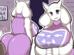 &lt;3 2022 4:3 ambiguous_gender anthro anthro_focus big_breasts big_butt boss_monster bovid breasts butt caprine clothed clothing colored digital_media_(artwork) dress duo ellipsis female female_anthro female_focus floppy_ears frisk_(undertale) front_view fully_clothed fur half-length_portrait hands_together hi_res horn huge_breasts huge_butt human inside kemono looking_at_another looking_at_viewer lop_ears mammal mature_anthro mature_female mizuki_(lv43) monotone_body monotone_ears monotone_fur multiple_images open_mouth open_smile pink_tongue portrait pupils purple_clothing purple_dress purple_eyes rear_view shaded smile solo_focus standing three-quarter_portrait tongue toriel undertale undertale_(series) white_body white_ears white_fur white_horn