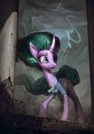  assasinmonkey clothed clothing day detailed_background dragon duo eastern_dragon equine eyelashes female feral green_hair hair hooves horn mammal misty_mane_(mlp) my_little_pony outside sky unicorn 