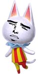  animal_crossing blanca_(animal_crossing) cat feline mammal meme nintendo video_games yaranaika 