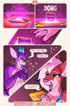 absurd_res claire_(foxinuhhbox) comic digital_media_(artwork) finton_(foxinuhhbox) foxinuhhbox hi_res mike_foxinuhhbox