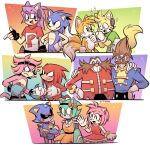 2_tails 5_fingers amy_rose anthro biped blue_clothing brown_hair buckles_the_mole canid canine clothed clothing countershade_torso countershading dipstick_tail domestic_cat dr._eggman dr._leggman duo echidna eulipotyphlan eyebrows facial_hair fails_the_cat felid feline felis female fingers fox group hair hedgehog human knuckles_the_echidna machine maimy_the_robot male mammal markings metal_sonic miles_prower mole_(animal) monotreme multi_tail multiple_images mustache open_mouth open_smile ponic_and_fails ponic_the_porcupine porcupine red_clothing robot rodent sega shirt smile sonic_the_hedgehog sonic_the_hedgehog_(series) tail tail_markings topless topless_anthro topless_male topwear trio whiskers z-t00n