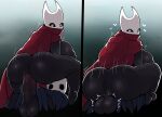 &lt;3_eyes absurd_res anthro anus arachnid arthropod balls big_balls big_breasts big_butt big_penis black_body black_nipples black_penis blue_cape breasts butt female genitals gradient_background heart_symbol hi_res hollow_knight hornet_(hollow_knight) horu huge_penis larger_female male male/female nipples penetration penile penile_penetration penis penis_in_pussy pussy red_cape simple_background size_difference small_but_hung smaller_male spiral_eyes team_cherry the_knight_(hollow_knight) vaginal vaginal_penetration vein veiny_penis vessel_(species)