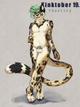 absurd_res chastity_cage chastity_cage_only chastity_device chastity_device_only chastity_seal cheetah felid feline hi_res kinktober male mammal sketchotterly solo