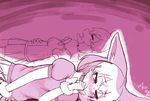  animal_ears blush bow clothed_masturbation commentary_request common_raccoon_(kemono_friends) dated fennec_(kemono_friends) fingering fox_ears gloves heavy_breathing kemono_friends kitsunetsuki_itsuki masturbation monochrome multiple_girls open_mouth raccoon_ears short_hair short_sleeves skirt sleeping stealth_masturbation tears trembling 