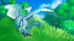 aquis_(bluewaterdragon) blue_pawpads butt dragon dsw7 feathered_wings feathers feral fur furred_dragon hi_res looking_at_viewer male mythological_creature mythological_scalie mythology pawpads scalie solo wings