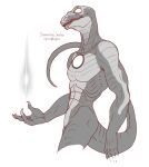 ambiguous_gender anthro kredri magic original_character pose reptile scalie snake solo