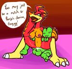 2024 4_toes amphibian anthro anthro_on_anthro anthro_penetrated anthro_penetrating anthro_penetrating_anthro avian balls banjo-kazooie beak big_breasts blush bodily_fluids breasts breegull claws cum cum_from_pussy cum_in_pussy cum_inside cum_on_penis dialogue dominant dominant_anthro dominant_female duo english_text erection feather_hands feathers feet female female_penetrated frog frogdor genital_fluids genitals green_balls green_body green_eyes green_penis green_pupils green_skin head_grab interspecies kazooie leg_grab looking_down male male/female male_penetrating male_penetrating_female nipples open_mouth orange_beak orange_body orange_feathers orgasm penetration penis pink_nipples pupils rareware red_body red_feathers sex smile smirk speech_bubble submissive submissive_anthro submissive_male talons text thick_thighs thigh_grab toe_claws toes trans_(lore) trans_woman_(lore) ultilix vaginal vaginal_penetration white_claws yellow_beak