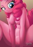  2017 anthro anthrofied breasts earth_pony equine female friendship_is_magic gradient_background hair hi_res horse long_hair mammal my_little_pony mysticalpha nude pink_hair pinkie_pie_(mlp) pony pussy simple_background solo spread_legs spreading 