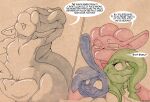  ambiguous_gender anthro bloop_(tacokurt) blue_body bog_leech_(species) colored colored_sketch comic curvy_figure dialogue dreadlocks english_text eyelashes female green_body group group_sex hair hybrid lagomorph leporid long_ears macropod male male/female mammal marsupial mollusk monochrome nude octoroo open_mouth pinup pose pouch_(anatomy) purple_body rabbit rask_(tacokurt) reptile scalie sex simple_background sketch smile snake tacokurt tail text threesome trio voluptuous voluptuous_male wide_hips willow_(tacokurt) 