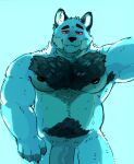  anthro belly big_belly canid canine censlas fox hi_res looking_at_viewer male mammal musclegut muscular navel nipples nude overweight overweight_anthro overweight_male simple_background solo solo_focus 