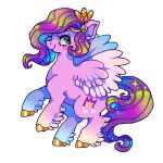 1:1 2021 aliasing alpha_channel blue_eyeshadow blush blush_stickers circlet colorful_theme cutie_mark digital_media_(artwork) equid equine eyeshadow feathered_wings feathering feathers female female_feral feral fur glistening glistening_hair glistening_hooves glistening_mane glistening_tail gold_(metal) gold_hooves gold_jewelry green_eyes hair hasbro hooves jewelry low_res makeup mammal mane mlp_g5 musical_note my_little_pony mythological_creature mythological_equine mythology pegasus pink_body pink_fur pipp_petals_(mlp) purple_hair shaded simple_background smile solo sparkles sparkling_body sparkling_eyes sparkling_eyeshadow sparkling_fur sparkling_hair sparkling_hooves sparkling_mane sparkling_tail sparkling_wings suippupupu tail transparent_background wings