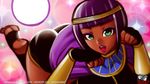  aqua_eyes legwear menat purple_hair street_fighter street_fighter_v 