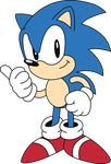  1boy black_background classic_sonic looking_at_viewer sega simple_background smile sonic_the_hedgehog tagme transparent_background xyz_the_hedgehog 