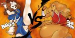  2017 anthro bailey_(boxollie) breasts canine capcom cherrikissu digital_media_(artwork) dogmom duo female fight mammal street_fighter thick_thighs video_games 