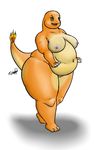  anthro bbwpokedex belly big_belly breasts charmander eddy_okapi female happy nintendo nipples nude overweight overweight_female pok&eacute;mon slightly_chubby smile solo video_games wide_hips 