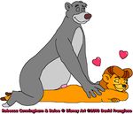  &lt;3 2010 anthro baloo bear chubby david_frangioso disney duo female hot_dogging male mammal massage overweight penis rebecca_cunningham straight talespin 