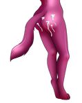  2017 anthro biped butt canine cum cy4n4d3v1l digital_drawing_(artwork) digital_media_(artwork) female fur hair mammal nude pink_fur pink_hair rosy solo 